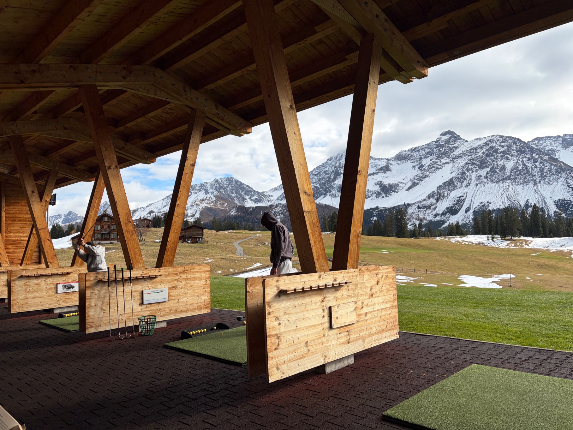 Driving Range mit Aussicht