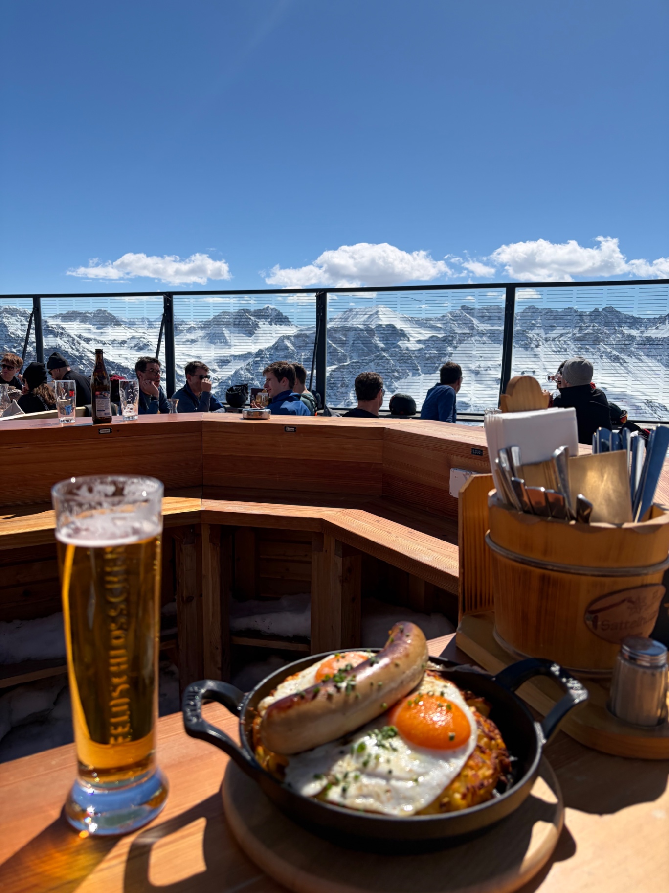 Gipfelrestaurant mit Panorama