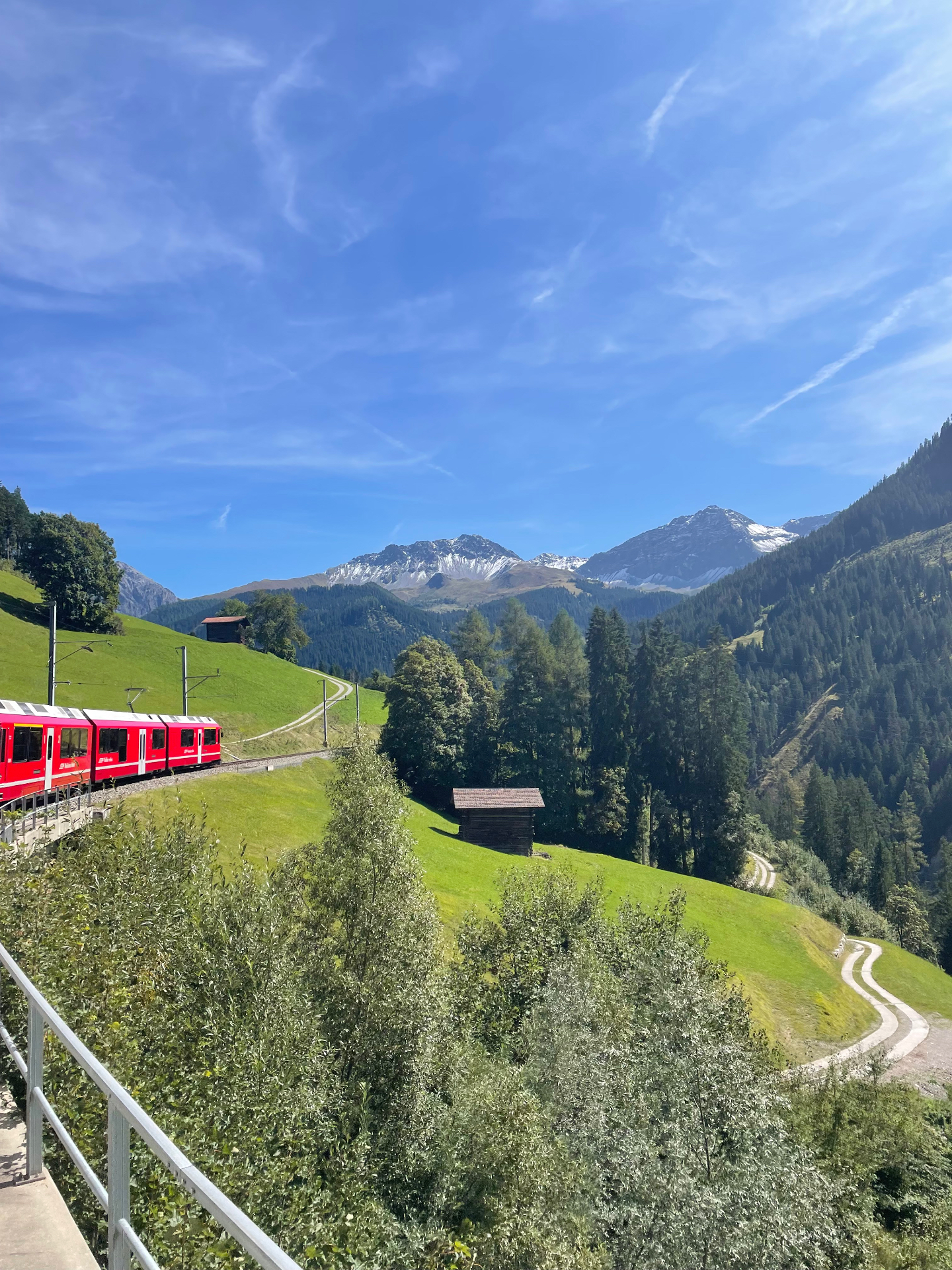 Rhätische Bahn nach Arosa